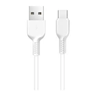 USB кабель Hoco X20 Flash, Type-C, 1.0 м., Белый - 197014