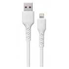 USB кабель SkyDolphin S07L Apple iPhone SE 2022 / iPhone 14 Pro Max / iPhone 14 Plus / iPhone 14 Pro / iPhone 14 / iPhone 13 Pro / iPhone 13 Mini / iPhone 13 / iPhone 13 Pro Max / iPhone 12 Mini / iPhone 12 Pro Max, Lightning, 1.0 м., Білий - 315138