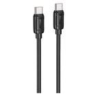 USB кабель Hoco X115 Surpass, Type-C, 1.0 м., Чорний - 608130