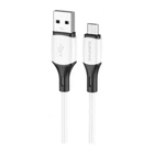 USB кабель Borofone BX79, MicroUSB, 1.0 м., Белый - 296005