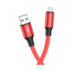 USB кабель Borofone BX82, MicroUSB, 1.0 м., Красный - 301943