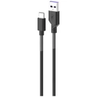 USB кабель SkyDolphin S27L Spring Anti-Brake, Type-C, 1.0 м., Черный - 542588
