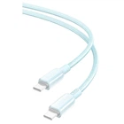 USB кабель XO NB-Q250B, Type-C, 1.0 м., Синій - 420650