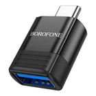 Адаптер Borofone BV18, Type-C, USB, Чорний - 406657