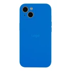 Чохол Silicone Case Full Size with Frame для iPhone 13 03.Royal Blue