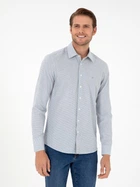 Рубашка мужская Pierre Cardin G021GL004-000-2076413(Indigo) M Индиго (8683858073338)