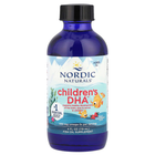 Дитяча ДГК, Nordic Naturals, children's DHA, полуничний смак, в рідкій формі, 119 мл