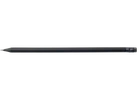 Карандаш графитовый Buromax L2U HB с черным деревянным корпусом с резинкой (BM.8519)