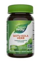 Натуральная добавка Nature's Way Gotu Kola Капсулы