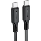 Кабель Acefast C17-03 USB 2.0 Type-C M-M 1.2м 3A 60W silicone Black (6974316284161)