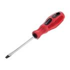 Отвертка Intertool шлицевая SL6х100мм (VT-3113)