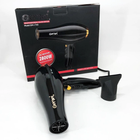 Профессиональный фен для волос Gemei GM-1765 две скорости и три режима 2800 Вт Черный