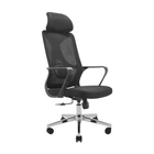 Офисное кресло Richman Монеро Хром M-1 (Tilt) Сетка черная (ADD0003210) Richman ADD0003210 904414
