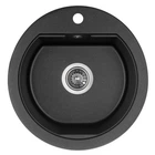 Мойка кухонная GRANADO LUGO black shine (gr2801) GRANADO gr2801 904591