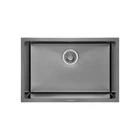 Мойка кухонная GRANADO Under top L STEEL S201 black (GS09201B) GRANADO GS09201B 905333