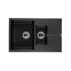 Мойка кухонная GRANADO LEON black shine (gr1001) GRANADO gr1001 904548