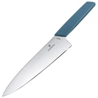 Ніж кухонний, побутовий Victorinox Swiss Modern Chef's (лезо: 200мм), синій, блістер 6.9016.202B