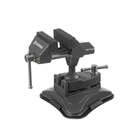 Тиски универсальные шарнирные, 70 мм, 360°, вакуумное крепление INTERTOOL HT-0096