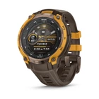 Смарт-часы Garmin Instinct Crossover AMOLED, BronzeSunburst/Cocoa, GPS смарт-годинник (m515649)