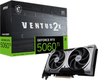 Видеокарта GeForce RTX 5060 Ti 16GB MSI Ventus 2X OC Plus (GeForce RTX 5060 Ti 16G VENTUS 2X OC PLUS)