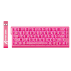 Клавіатура Attack Shark X68 HE Contours Side Printed RGB Pink