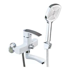 Змішувач для ванни Mixxus Magnum 009 (Euro) White-Chrome (MI6203) MI6203