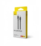 Кабель Baseus Cafule Type-C to Type-C PD 2.0 60W (1m) Black