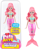 Інтерактивна іграшка Pets & Robo Alive S1 Чарівна русалонька Рожева зірка (9567A)