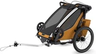 Дитяча коляска Thule Chariot Sport 2 Single (Natural Gold) 10201032 (TH 10201032)