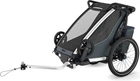 Дитячий візочок Thule Chariot Cross 2 Single (Dark Slate) 10201034 (TH 10201034)