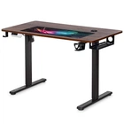 Компьютерный стол Mealux PowerDesk Energy Walnut з електрорегулюванням висоти (EVO-201 Energy Walnut/B) Mealux EVO-201 Energy Walnut/B 903615