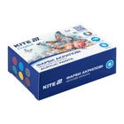 Набор акриловых красок Kite Creative, 6 металлических цветов, 20 мл (K-273)