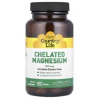 Магній у хелатній формі Country Life (Chelated Magnesium) 250 мг 180 таблеток (CLF-02686)