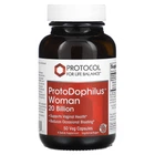 Пробіотики для жінок, ProtoDophilus Woman, Protocol for Life Balance, 20 млрд КУО, 50 веганських капсул (PRT-12906)