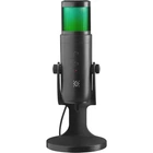 Игровой стрим микрофон Defender Galactar GMC 250 USB с RGB-подсветкой кабель 1.5м (64625)