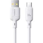 Кабель Baseus Silky Series USB-A to USB-C 100W 1m White (P10377703213-00) [155535]