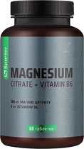 Витаминно-минеральный комплекс Sporter Magnesium Citrate + B6 60 таблеток (4820249723920)