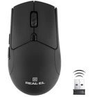 Мышь беспроводная REAL-EL RM-460W Black