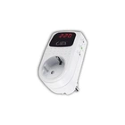 Реле напряжения 16А 4000W регулируемое защитное реле напряжения розеточное CT-9187 [000060288] CATA