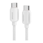 Дата кабель USB-C to USB-C 1.0m 100W white Essager (EXCTT1-WL02-P) (343837)