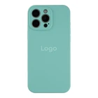 Чохол Silicone Case Full Size with Frame для iPhone 16 Pro Max 21.Sea Blue