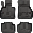 Автомобильные коврики в салон Frogum 3D на BMW X2 F39 15- БМВ Х2 черные SO0652-1