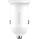 Автомобильное зарядное устройство Baseus Grain Pro Car Charger Dual USB 4.8A White (CCALLP-02) [73370]