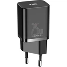 Сетевое зарядное устройство Baseus Super Si Quick Charger 1C 25W Black (CCSP020101) [78687]