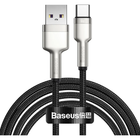 Кабель Baseus Cafule Metal Data Cable USB to Type-C 0.25m Black (CAKF000001) [86015]