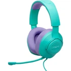 Игровые наушники JBL Quantum 100 M2 Cyan (JBLQTUM100M2CYN) [113103]