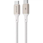 Кабель Proove Dense Metal USB-С to USB-С 60W 1m White (CCDM60002202) [133320]