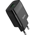 Сетевое зарядное устройство Hoco C72Q Glorious 18W Black [125143]