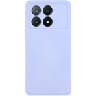 Чехол на Xiaomi Poco X6 Pro / для Ксяоми, сяоми, ксиоми поко Х6 про силикон Сиреневый / Light purple