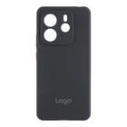 Противоударный Чехол Liquid Silicone (AA) Full Camera для Xiaomi Redmi Note 14 5G 15.Dark Grey